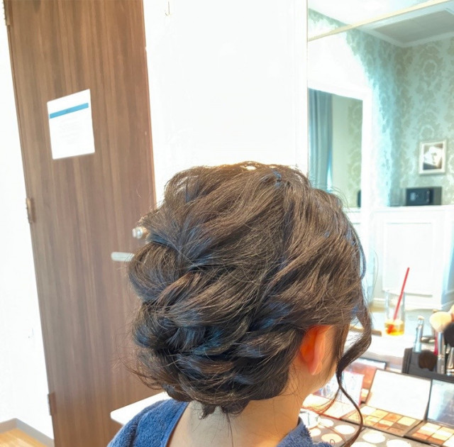 りほさんのヘアメイクの写真