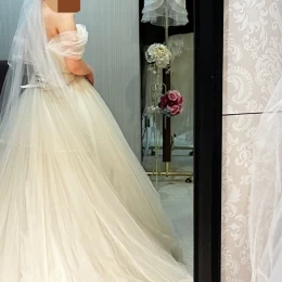 すずきさんのウエディングドレスの写真