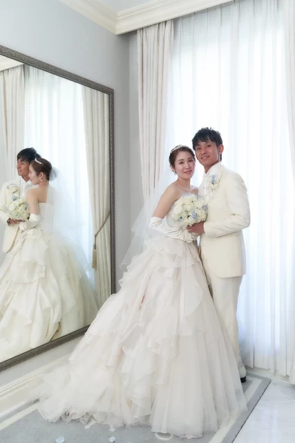 To be ourselves!Pastel blue wedding!～ゲストのみんなへ感謝を