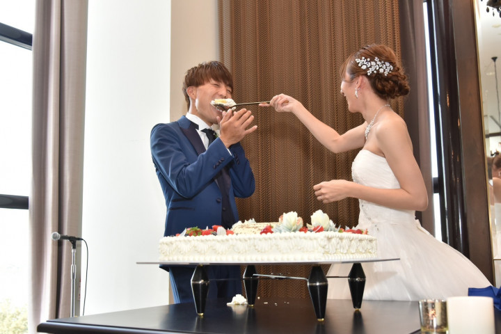 ymさんのウエディングケーキの写真