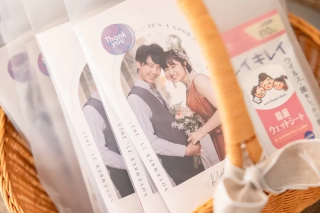 タケさんの席次表・メニュー表の写真