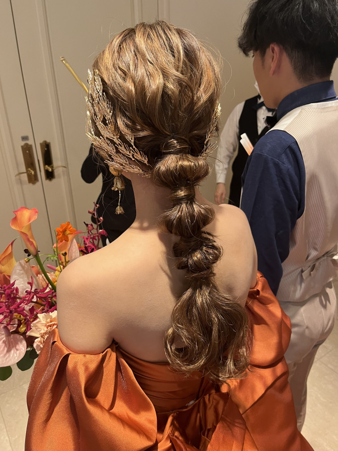 エルさんのヘアメイクの写真