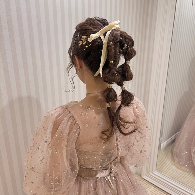 のんちゃんさんのヘアメイクの写真