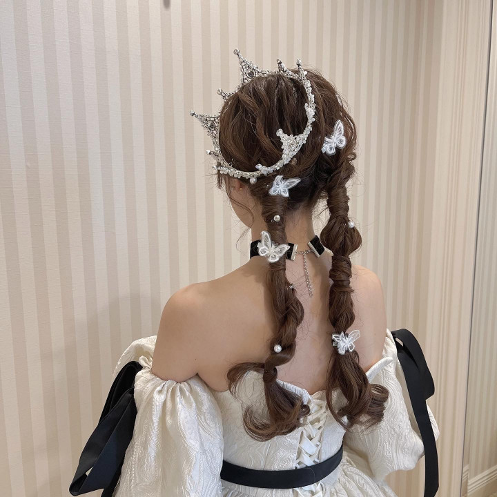 のんちゃんさんのヘアメイクの写真