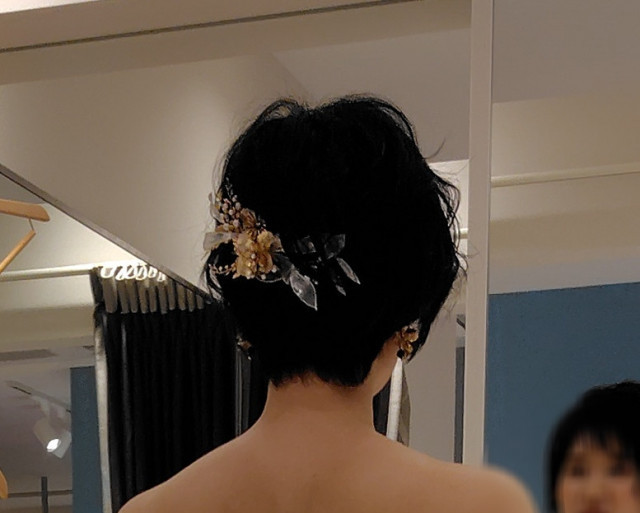 はりすけさんのヘアメイクの写真