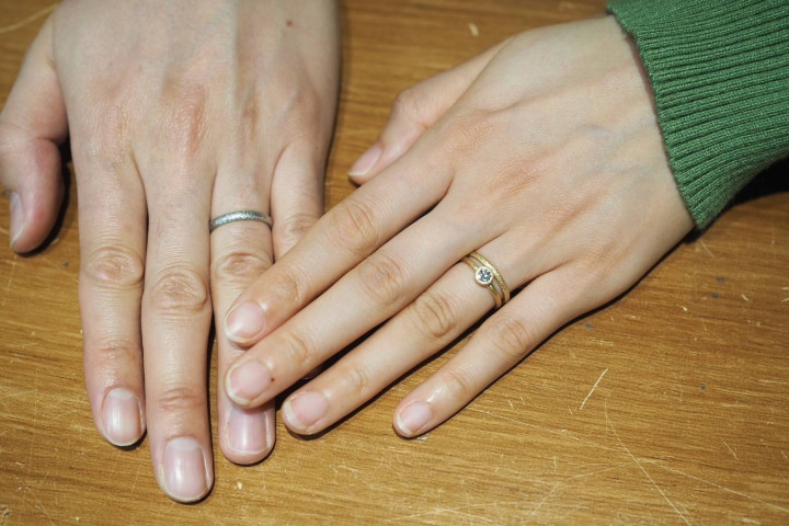 はりすけさんの結婚指輪の写真