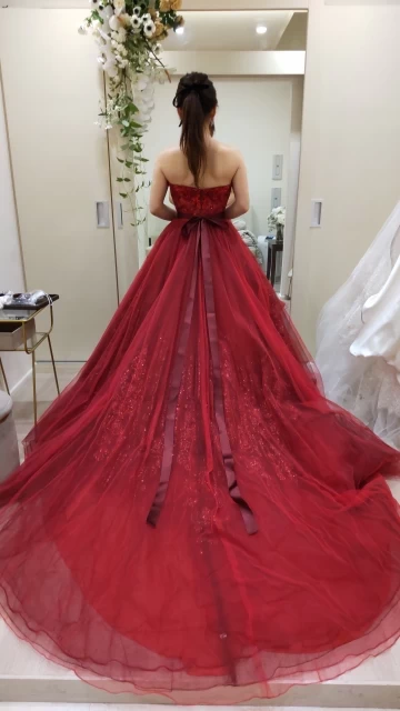 くりんとんさんのカラードレスの写真