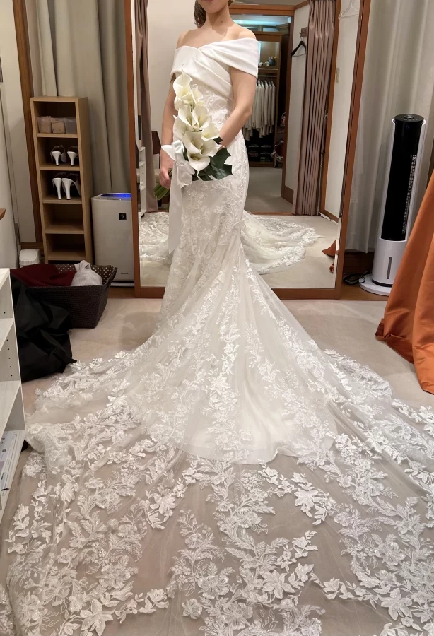 とぬさんのウエディングドレスの写真