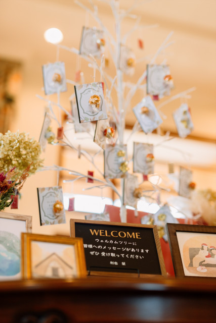 しほさんの会場装飾アイテムの写真
