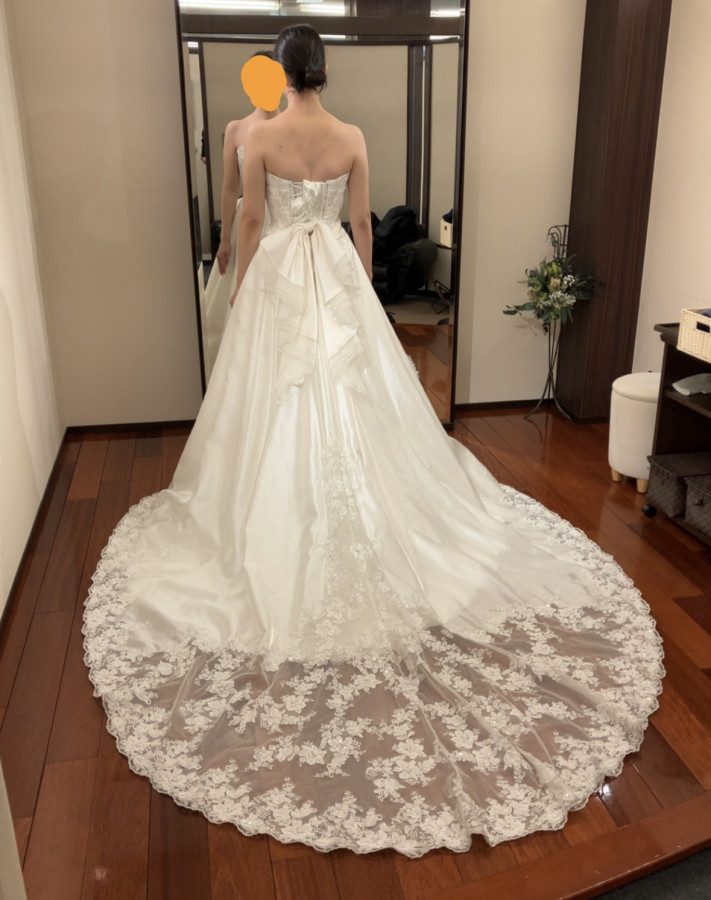 ぴよrさんのウエディングドレスの写真