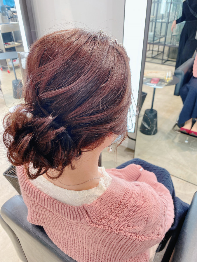 ゆっちゃんさんのヘアメイクの写真