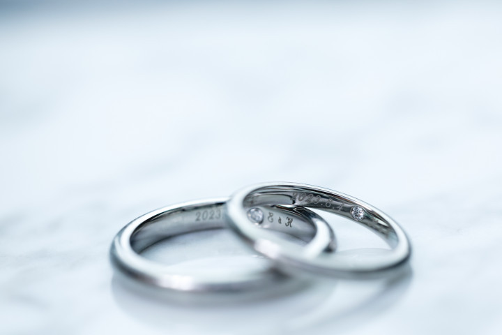 ずーみんさんの結婚指輪の写真