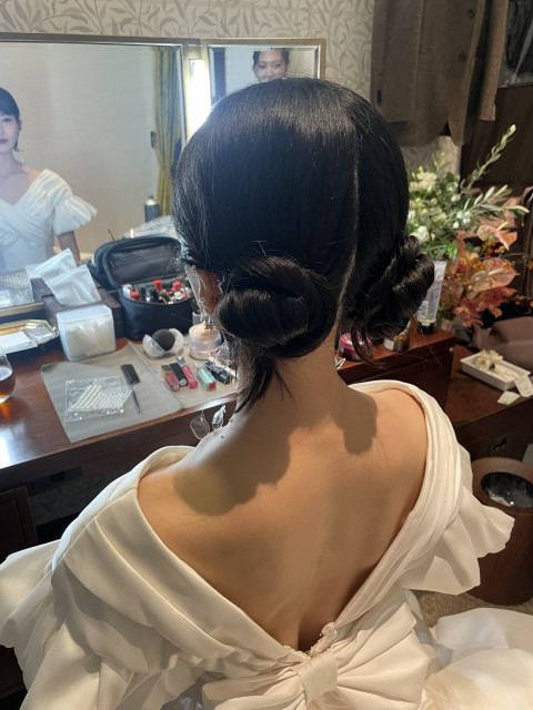 ゆきんこさんのヘアメイクの写真