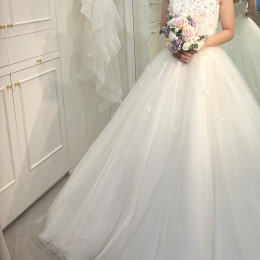 みさんのウエディングドレスの写真