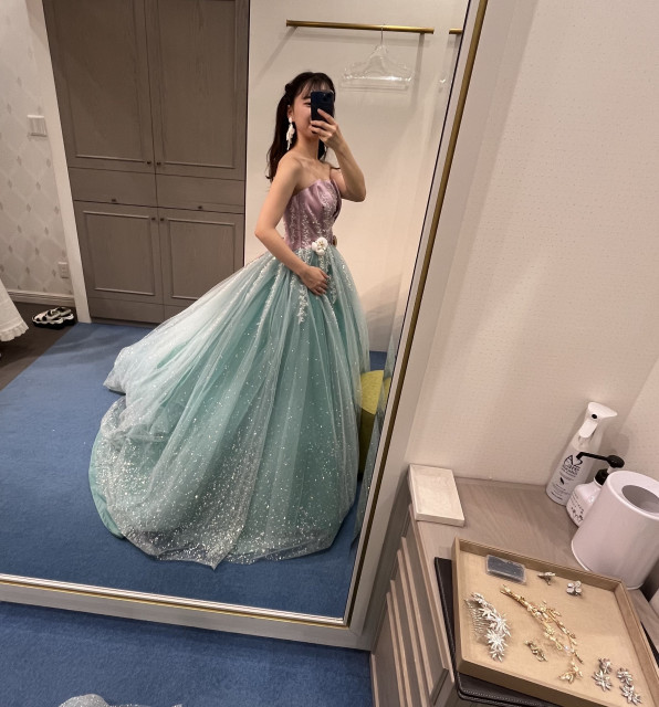 みさんのカラードレスの写真