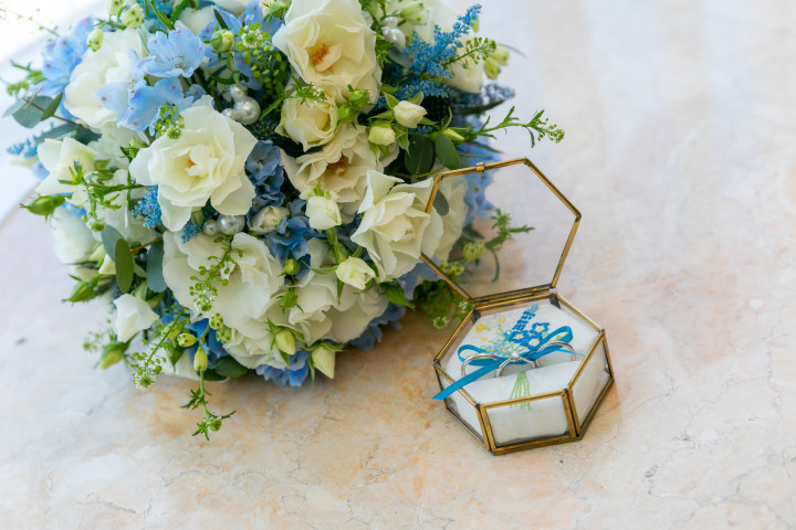 みさんのリングピローの写真