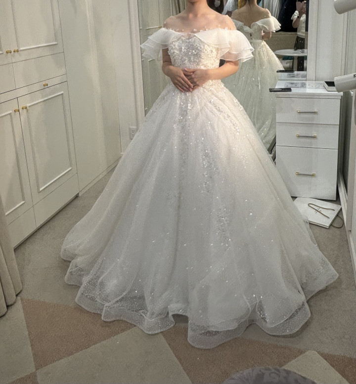 みさんのウエディングドレスの写真