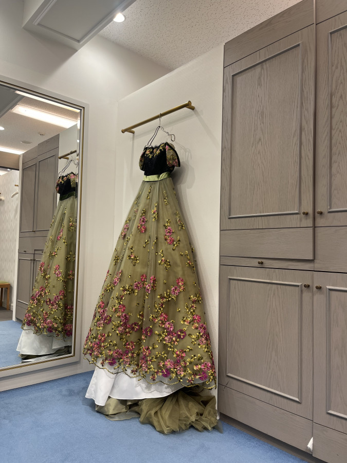 みさんのカラードレスの写真