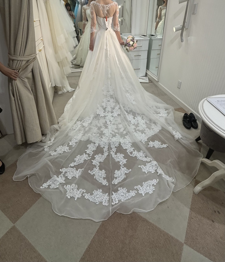 みさんのウエディングドレスの写真