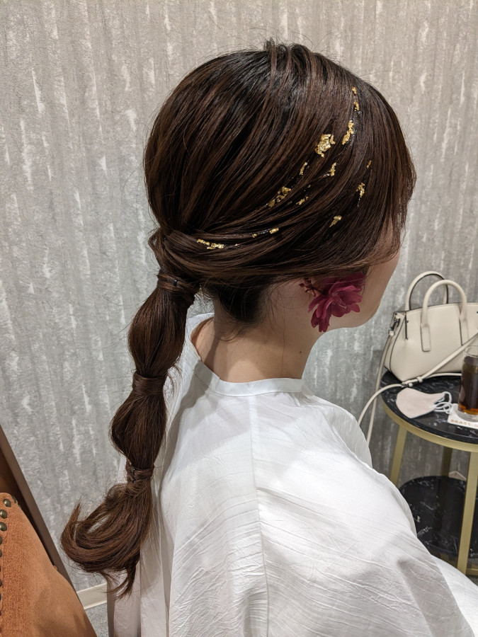 AKさんのヘアメイクの写真