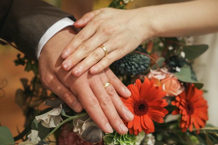 りんごさんの結婚指輪の写真