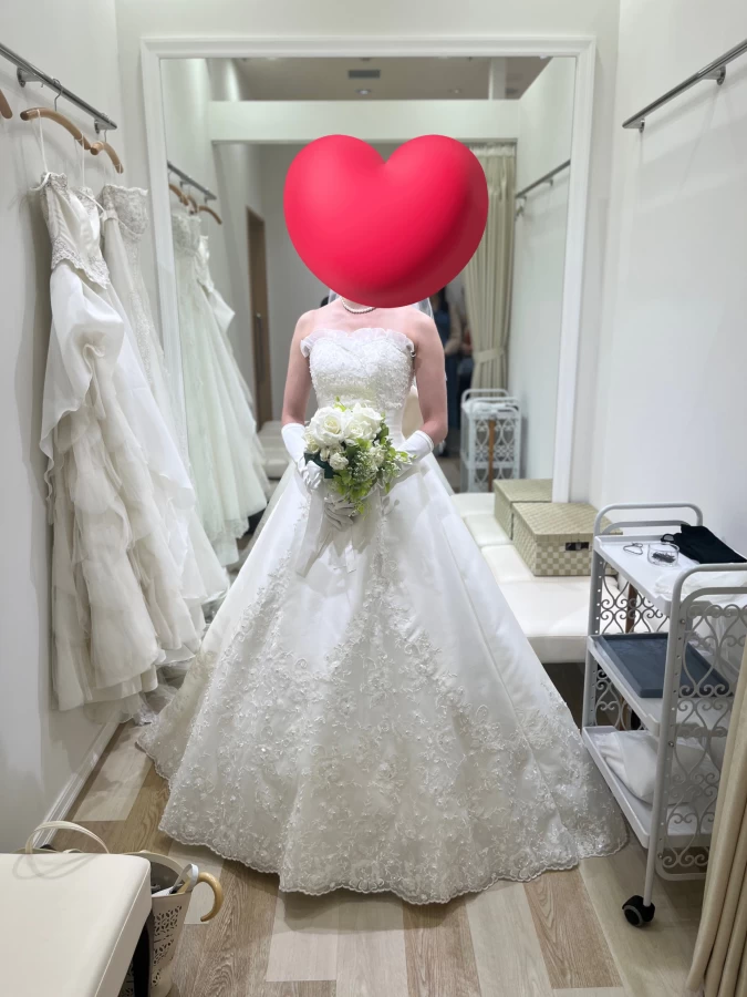 みーさんのウエディングドレスの写真