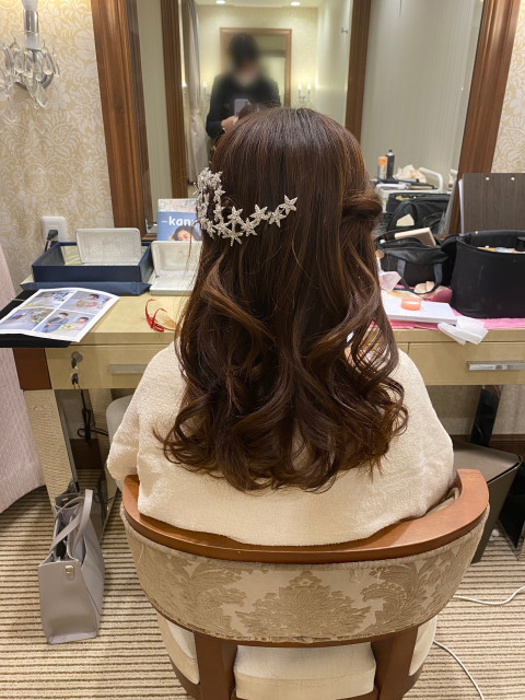 ねねねさんのヘアメイクの写真