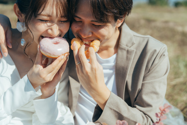 ちいさんの前撮りの写真