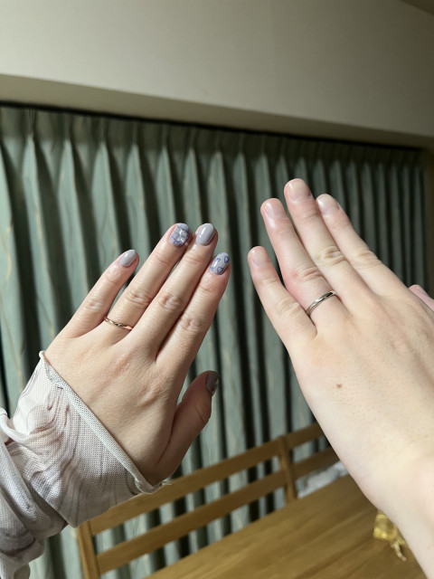 おさむさんの結婚指輪の写真