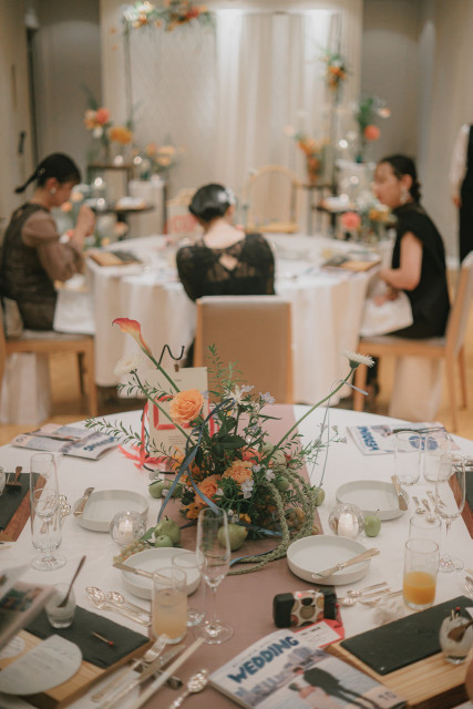 きゅうりさんの装花の写真