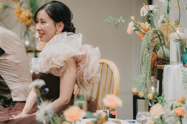 きゅうりさんのカラードレスの写真