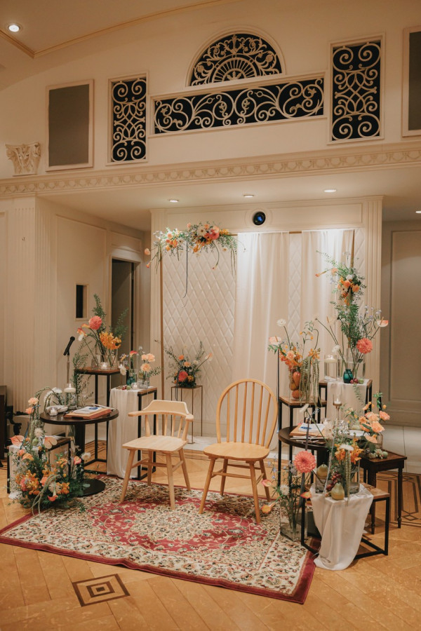 きゅうりさんの装花の写真