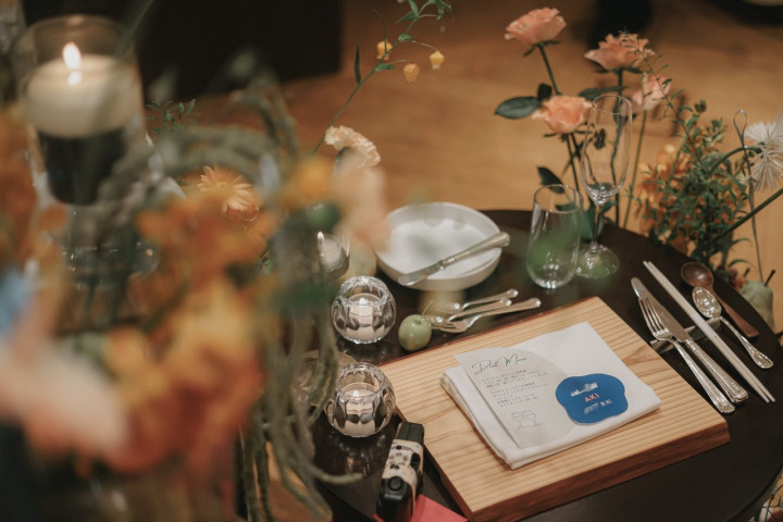 きゅうりさんの装花の写真