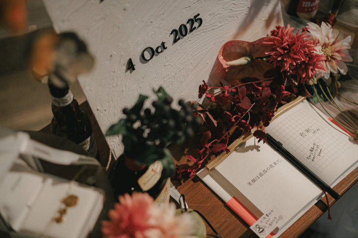 きゅうりさんの会場装飾アイテムの写真