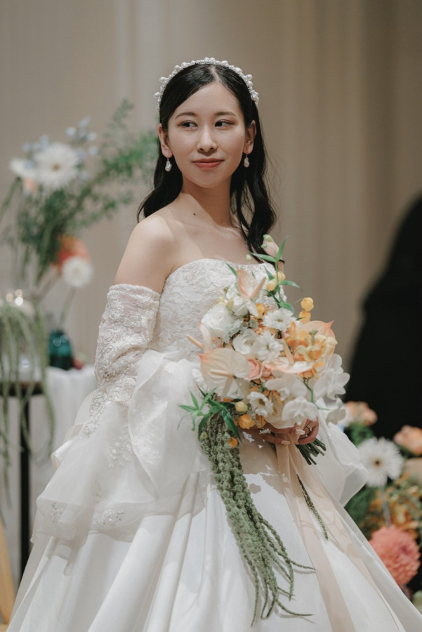 きゅうりさんのウエディングドレスの写真