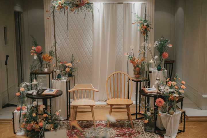 きゅうりさんの装花の写真