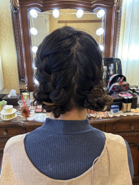 まるさんのヘアメイクの写真