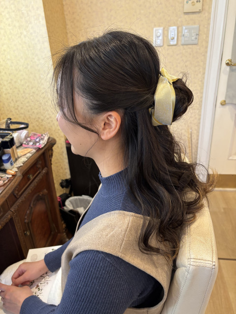 まるさんのヘアメイクの写真
