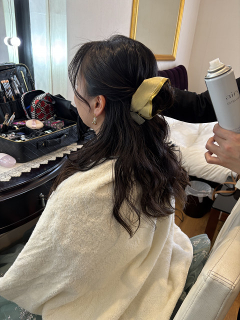 まるさんのヘアメイクの写真