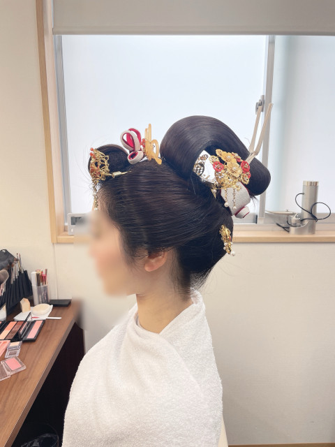 みんみんさんのヘアメイクの写真