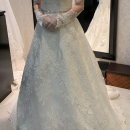 あつりんごさんのウエディングドレスの写真