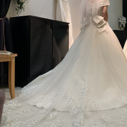 あつりんごさんのウエディングドレスの写真