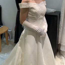 あつりんごさんのウエディングドレスの写真