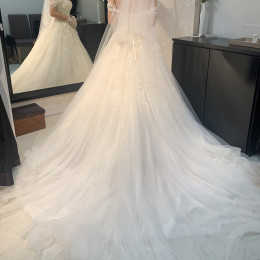 あつりんごさんのウエディングドレスの写真