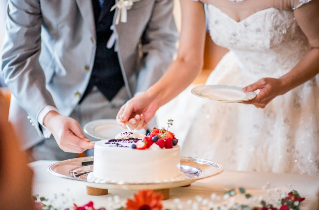 あつりんごさんのウエディングケーキの写真