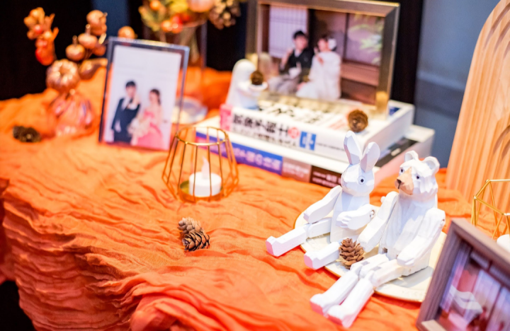 あつりんごさんの会場装飾アイテムの写真