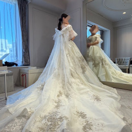 まいまいさんのウエディングドレスの写真