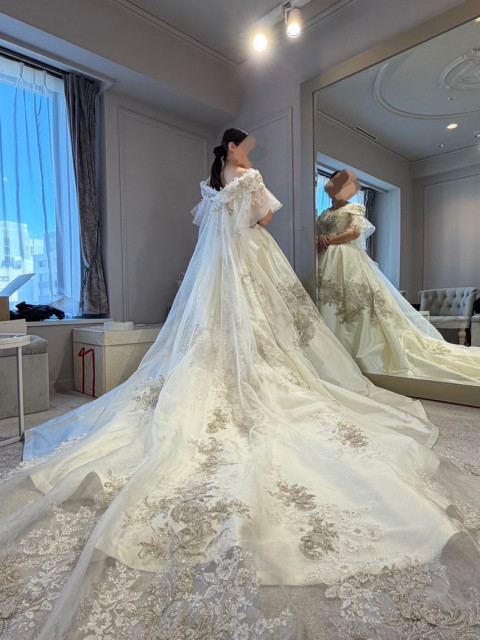 まいまいさんのウエディングドレスの写真