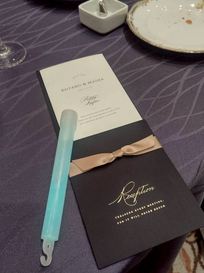 まいまいさんの席次表・メニュー表の写真