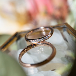 ぜあみさんの結婚指輪の写真